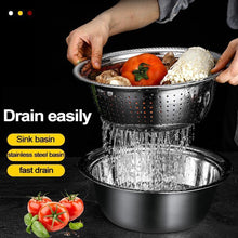 Load image into Gallery viewer, 3 IN 1 Stainless Steel Basin