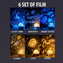 Load image into Gallery viewer, 360 Rotation Starry Sky Projector
