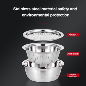 3 IN 1 Stainless Steel Basin